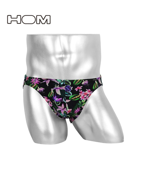 オム HOM ASIA Comfort Micro Briefs Print メンズ ブリーフ 【メール便】